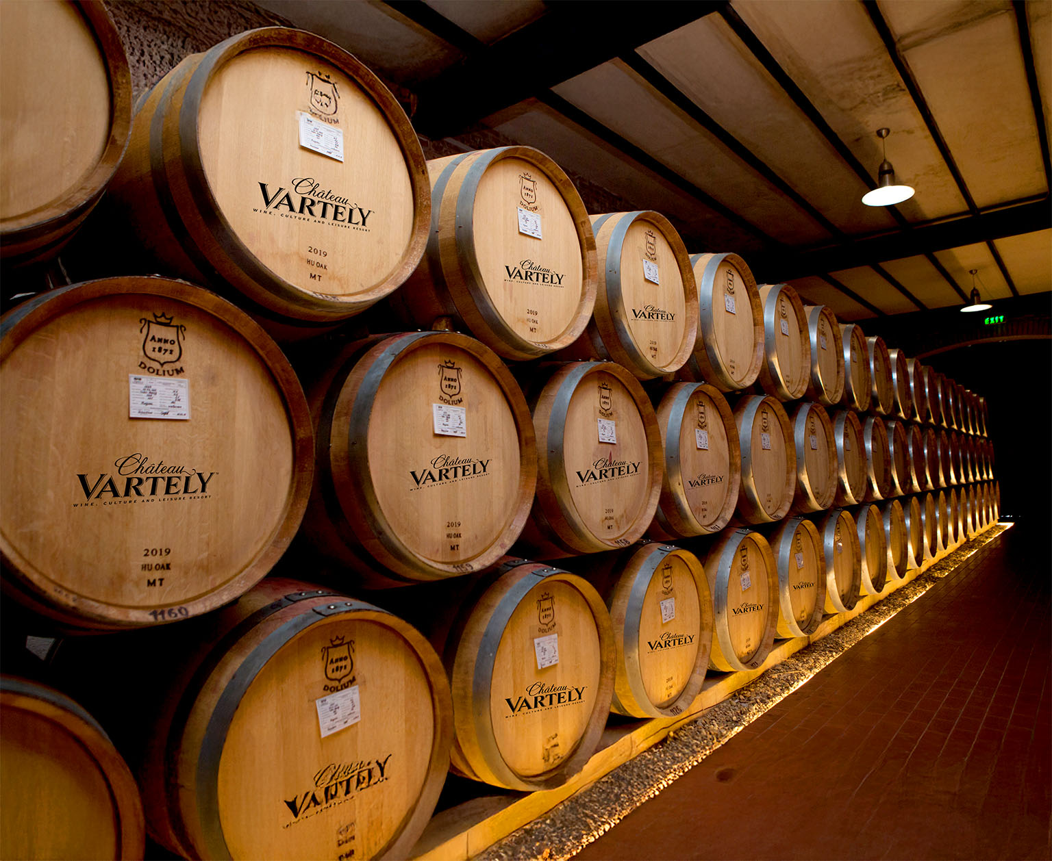 Vartely wine barrels